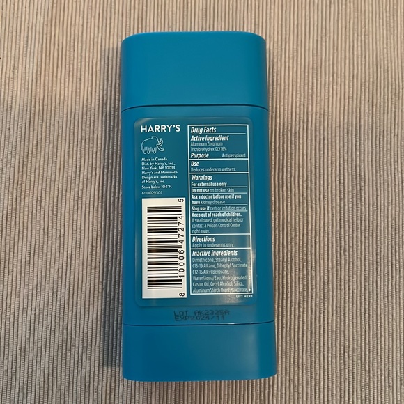 Harry’s Odor & Sweat Control Antiperspirant (Stone) - Picture 2 of 3